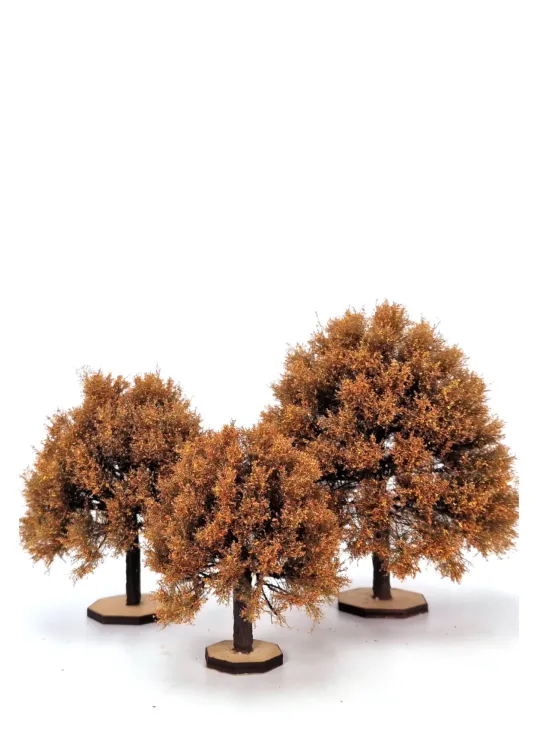 Autumn Oak Tree Model