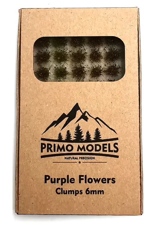 Model Flowers - Purple