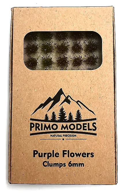 Model Flowers - Purple