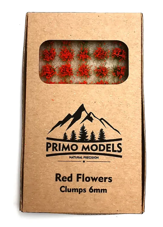Model Flowers - Red