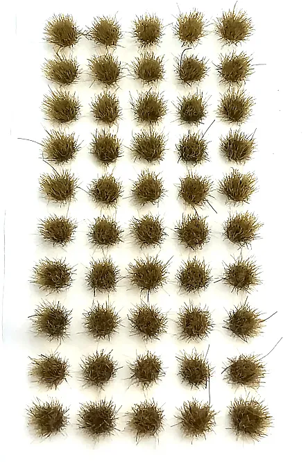 Model Grass Clumps – 3/6mm Brown-Yellow Mix
