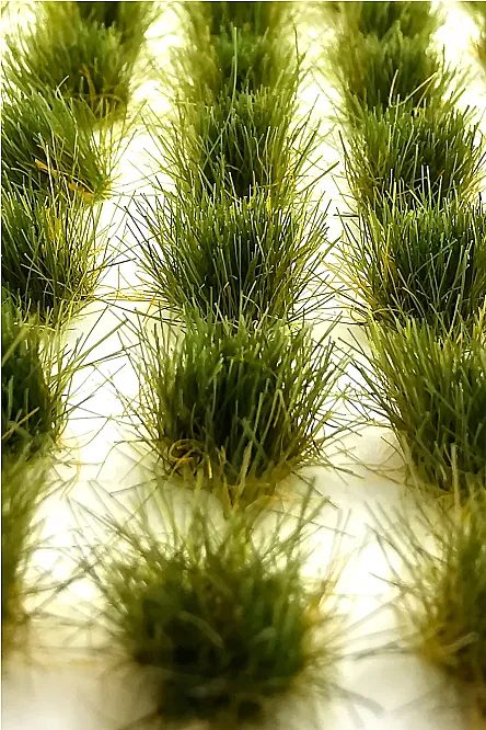 Model Grass Clumps – 3/6mm Green-Yellow Mix