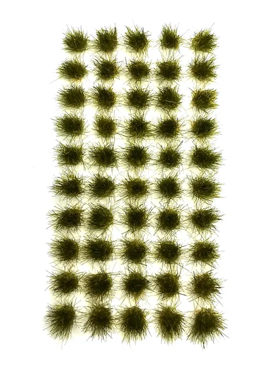 Model Grass Clumps – 3/6mm Green-Yellow Mix