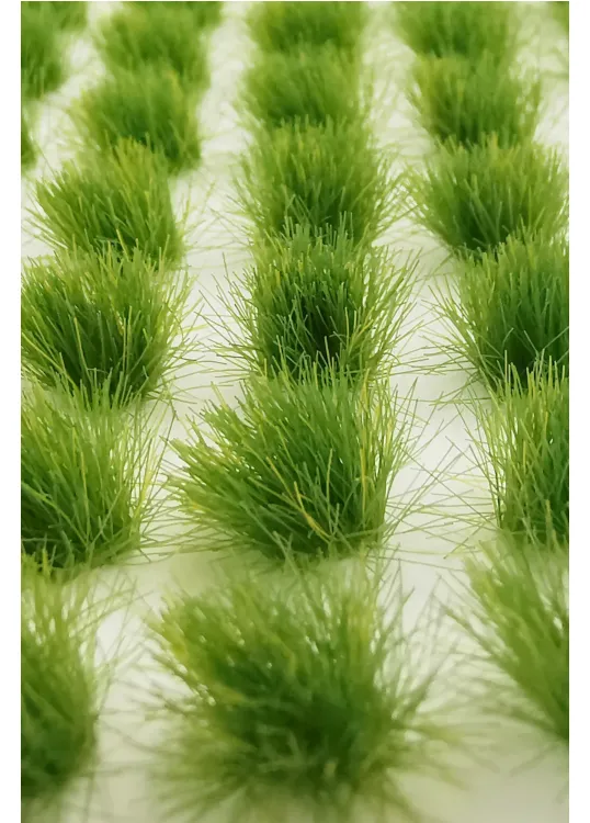 Model Grass Clumps – 6mm Light Green