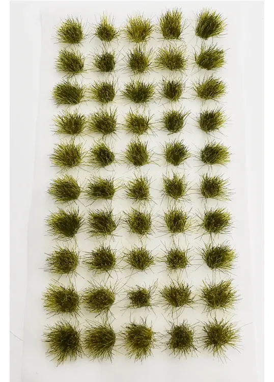 Model Grass Clumps – 6mm Wild
