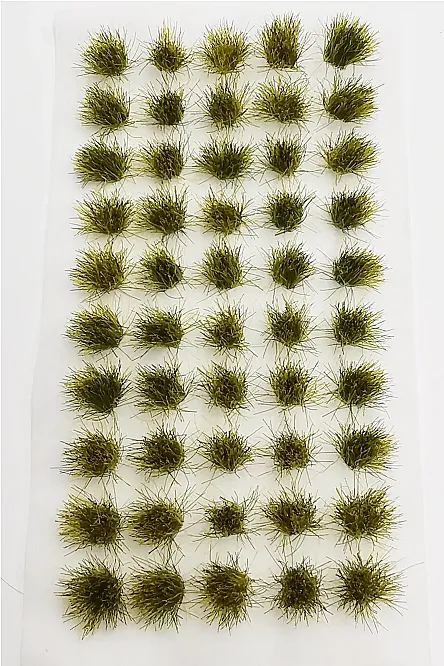 Model Grass Clumps – 6mm Wild