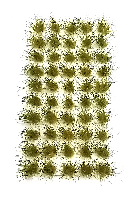 Model Grass Clumps – 6/12mm Green-Yellow Mix