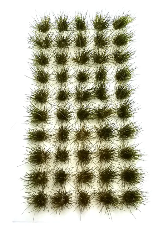 Model Grass Clumps – 6/12mm Green-Brown Mix